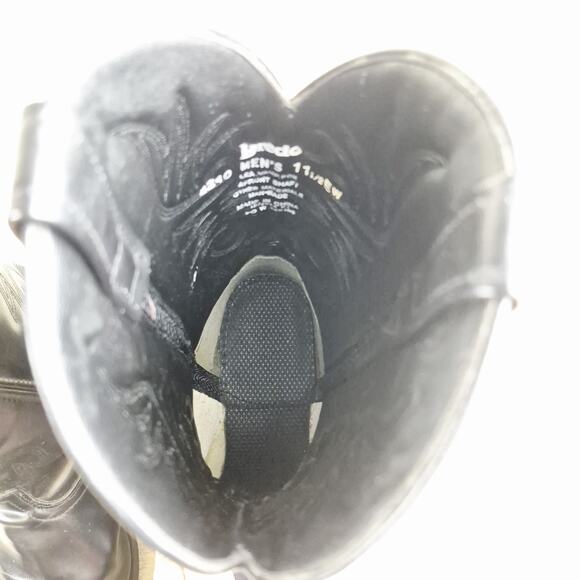 Laredo Cowboy Boots 4240 Men's Size 11.5 EW Wide Black Western-style Pre-owned - Picture 12 of 12